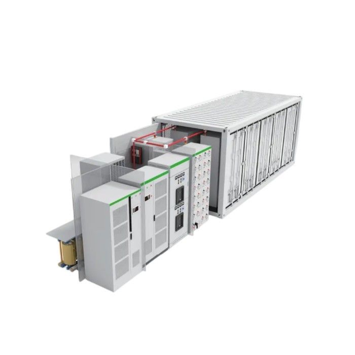 ESS 10 سال زمان عمر کابینت باتری بیرونی 1MWh 5MWh 10MWh 20ft 40ft کانتینر سیستم ذخیره انرژی باتری خورشیدی