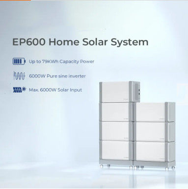 باتري هاي مستقر و قابل استفاده در خانه چند منظره، 5KW-40KW ذخیره برق برای خانه