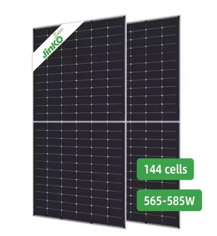 پانل خورشیدی با کارایی بالا 450W 500W 550W پانل های خورشیدی تک کریستالی نیم سلول کیت پانل خورشیدی برای خانه ها