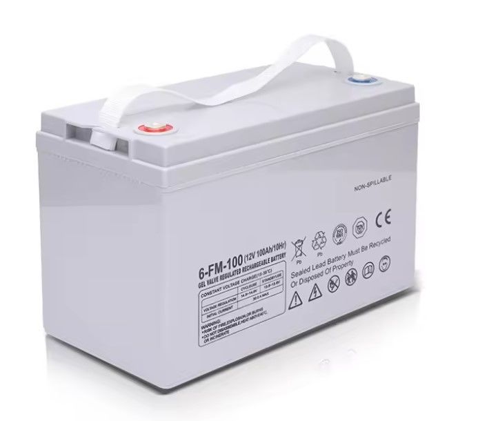 دریچه چرخه عمیق تنظیم قابل شارژ مجدد 65ah 75ah 85ah 100ah 150ah 200ah 12 ولت 12v ژل خورشیدی بسته باتری اسید سرب