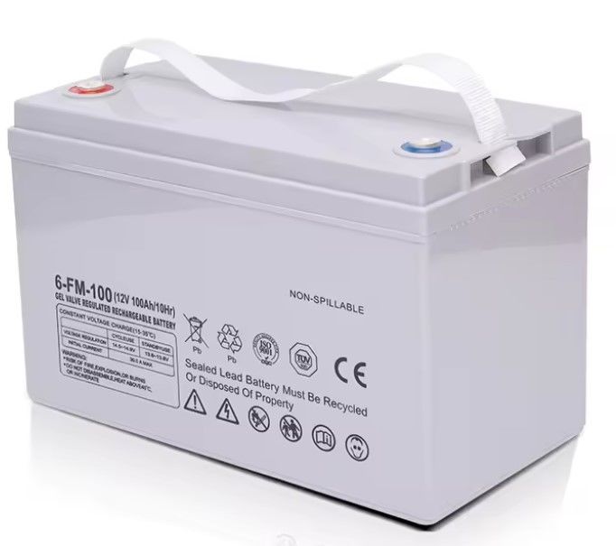 دریچه چرخه عمیق تنظیم قابل شارژ مجدد 65ah 75ah 85ah 100ah 150ah 200ah 12 ولت 12v ژل خورشیدی بسته باتری اسید سرب
