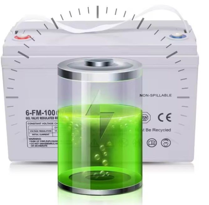 دریچه چرخه عمیق تنظیم قابل شارژ مجدد 65ah 75ah 85ah 100ah 150ah 200ah 12 ولت 12v ژل خورشیدی بسته باتری اسید سرب